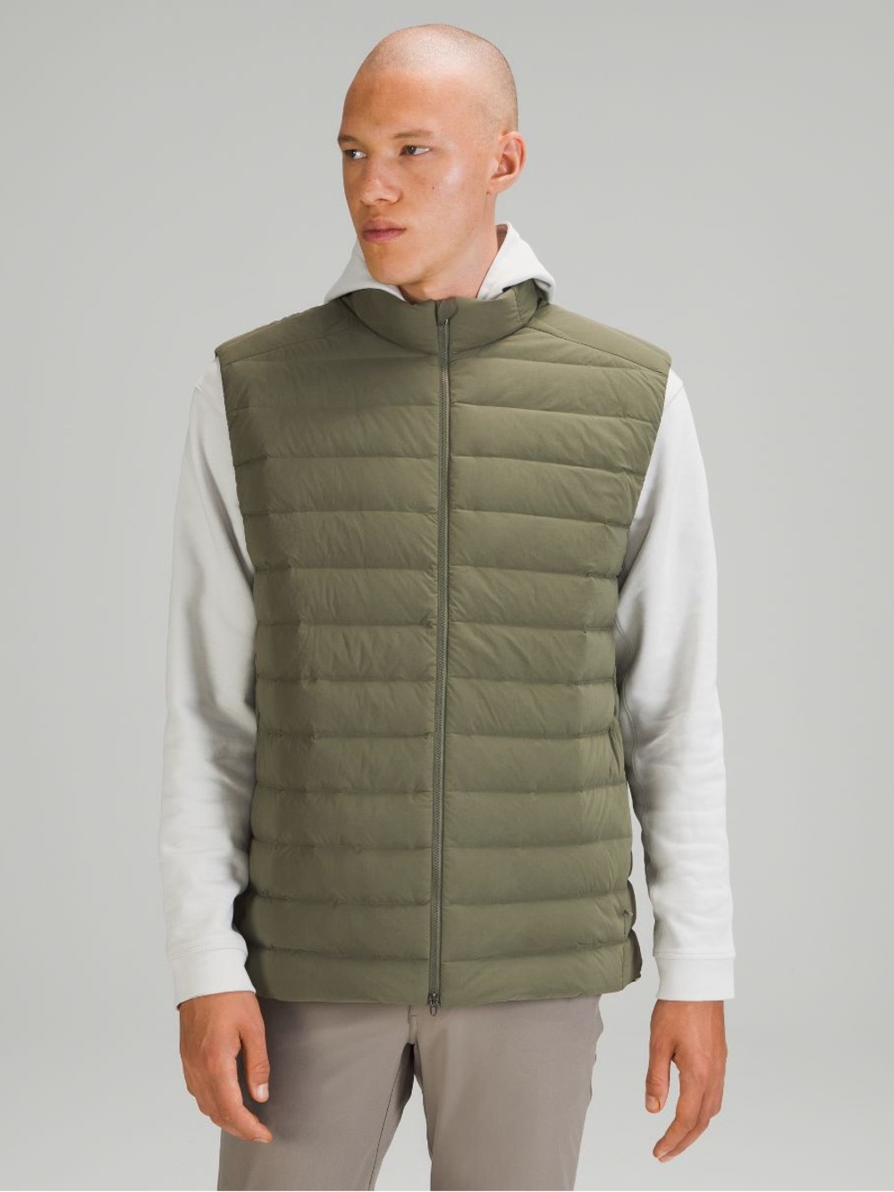 Lululemon Navigation Stretch
Down Vest Mens XL Green Puffer
Insulated EUC